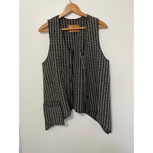 Steller Swedish Blanket Vest Designer Quality Wool Printed Vest - Picture 7 of 8